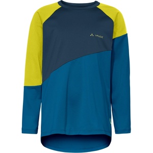 Vaude Детска спортна тениска Vaude Kid's Moab L/S Sport shirt - Shore Blue - размер 122/128 (EU) (704-3284-1012)