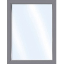 ARON Plastové okno fixné zasklenie Basic biele/antracit 1200 x 1400 mm (neotvárateľné)