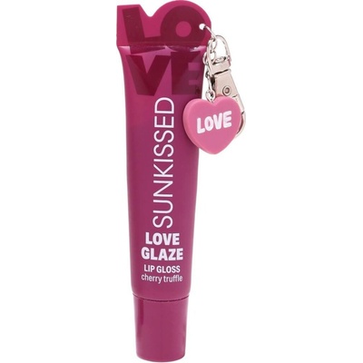 Sunkissed lesk na rty Love Glaze Lip Gloss Cherry Truffle 15 ml
