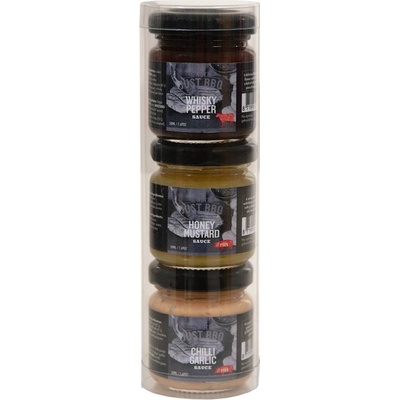 Not Just BBQ BBQ omáčky Sauces Gift Pack 3 x 50 ml