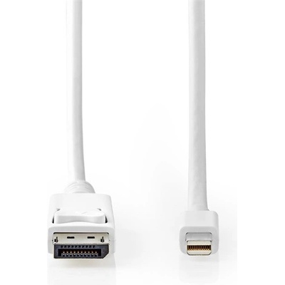 Nedis CCGB37404WT20 Кабел DisplayPort 1.4, щепсел DisplayPort - щепсел mini DisplayPort, 8K60Hz, 2 м (CCGB37404WT20)