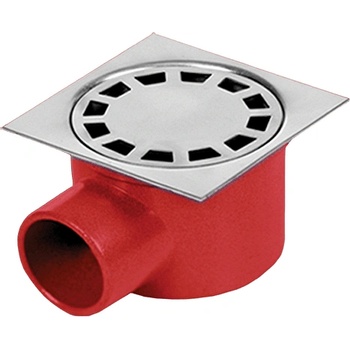 Tanoushev Подов (точков) сифон с решетка от неръждаема стомана (6954/6956/4994/4996)