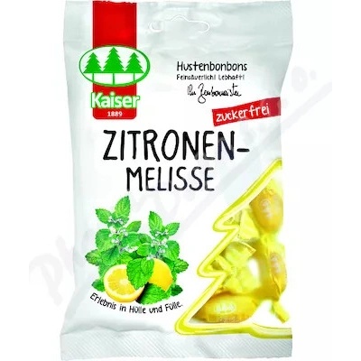 Kaiser Bylinné bonbóny s Meduňkou bez cukru 75 g