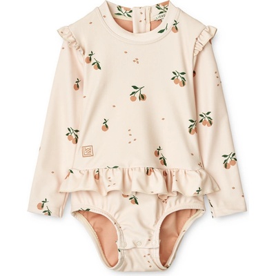 Plavky Sille Baby s UPF + Peach Sea shell Liewood