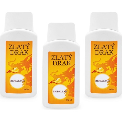 Zlatý drak Pain-Relief-2 masážny balzam 3 x 200 ml