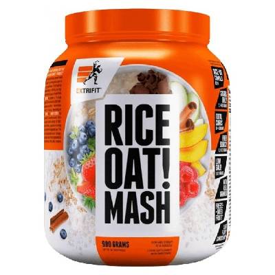 Extrifit Rice & Oat Mash, 900 g Príchuť: Ananás