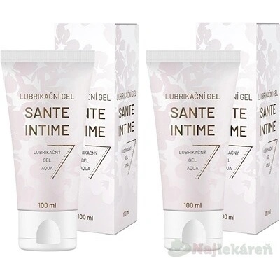 Pharma Activ SANTE INTIME lubrikačný gél na báze vody 2 × 100 ml