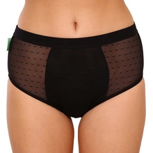 Menštruačné nohavičky Bodylok Bambus Hi-Waist Black stredná menštruácia