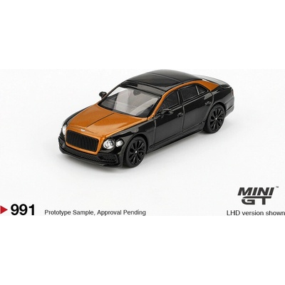 MINI GT Bentley Flying Spur Orange Flame / Onyx 1:64