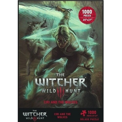Dark Horse Witcher 3 Wild Hunt Ciri and the Wolves 1000 dielov