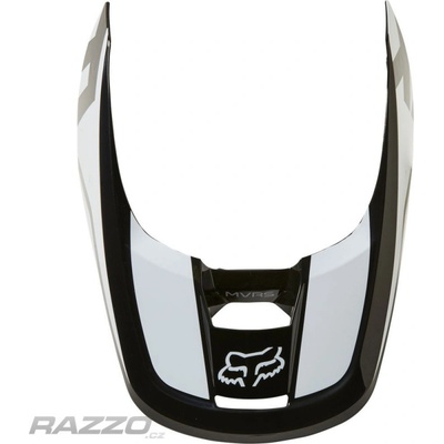 Náhradní kšilt helmy FOX V1 PRIX Visor Black 20 L