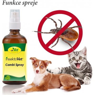 cdVet Antiparazitika Sprej proti Blechám 20 ml