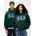 GAP Oversize суитшърт с лого Extra Heavyweight Унисекс GAP GAP | Zelen | МЪЖЕ | XS