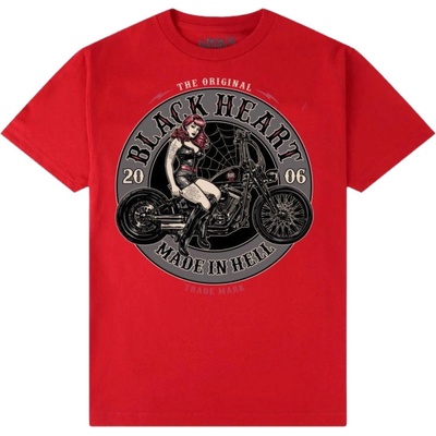 Black heart мъжка тениска black heart - ember - ЧЕРВЕНА - 17064