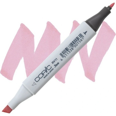 Lihová fixa COPIC Classic oboustranná Fine & Chisel, Pink (RV11)