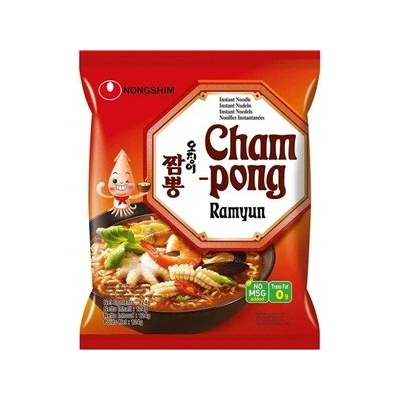 Nongshim polievka Cham pong Ramyun pre 2 osoby 124 g