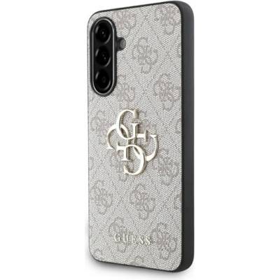 CG Mobile Samsung A56 5G GUESS PU 4G METAL LOGO КАЛЪФ ТЕФТЕР пластмасов протектор за телефон, удароустойчив, заден капак с кожен ефект, цвят ROSS GUHCSA564GMGPI (GUHCSA564GMGPI)