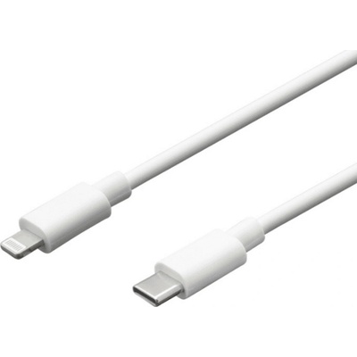 Mobilnet KAB-0200-TYP-LIGHT dátový USB-C/Lightning, 2A, 2m, bílý