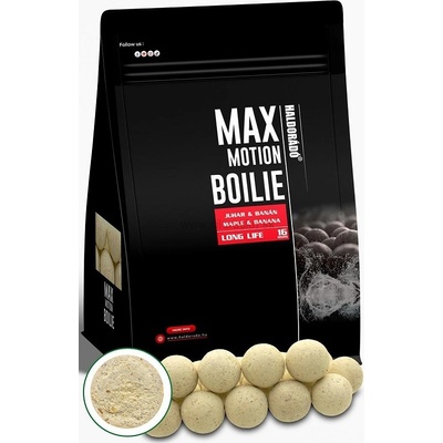 Haldorádó MAX MOTION Boilie Long Life 16 mm 800 g Javor + Banán