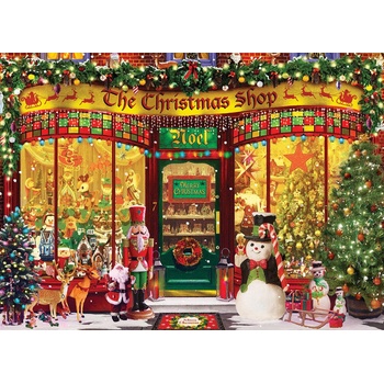 Image 1 of EUROGRAPHICS - Puzzle Christmas Shop 1000 - 1 000 piese