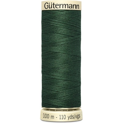 555 Univerzální šicí nit Gütermann 100% PES, zelená