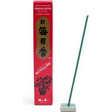 Nipon Star Sandalwood japonské vonné tyčinky santalové drevo s malým stojanom 20 g