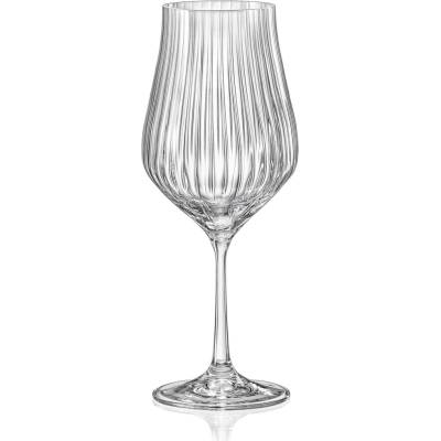 Crystalex Poháre na víno TULIPA OPTIC 6 x 450 ml