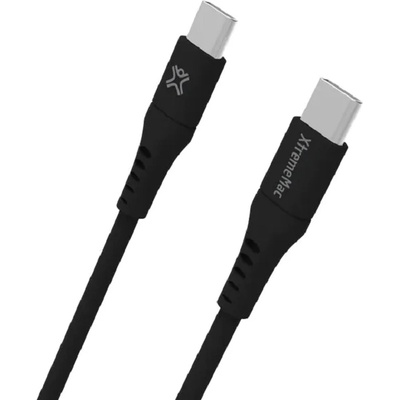 XtremeMac Кабел XtremeMac - XWH-CC2-13, USB-C/USB-C, 2.5 m, черен (XWH-CC2-13)