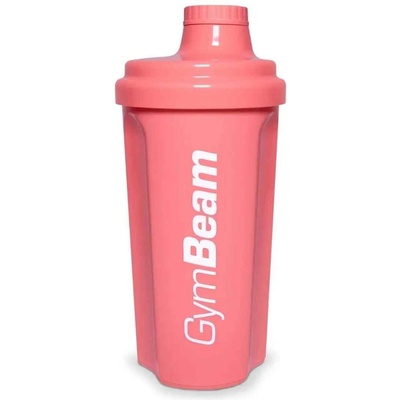 Šejkr GymBeam ŠEJKR 500 ML Lososová,Bílá