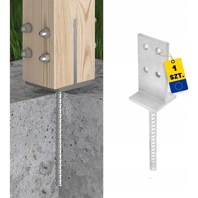 DMX PSW 70 70x130x8 patka sloupku 70 zapuštěná