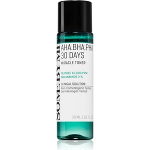 Some By Mi AHA∙BHA∙PHA 30 Days Miracle Toner омекотяващ и хидратиращ тонер 30ml