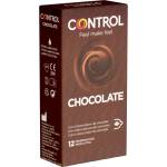CONTROL Single: Chocolate, 12 condoms with chocolate flavour