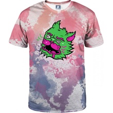 Aloha From Deer Bizarre Tie Dye T-Shirt pink