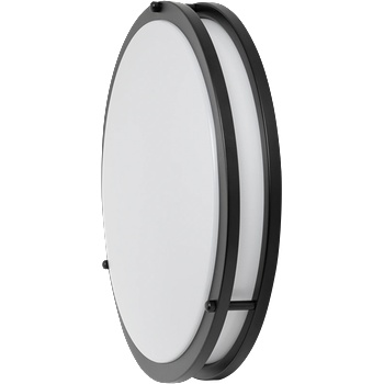 UltraLux Декоративна led плафониера 12w, 4200k, 220-240v ac, Черна, кръг, ip20 (spmr1242bl)