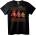 NOONEBRAND Тениска Коледни Герои - 5XL, Black