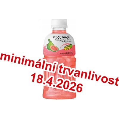 Mogu Mogu nápoj s příchutí Guavy 320 ml