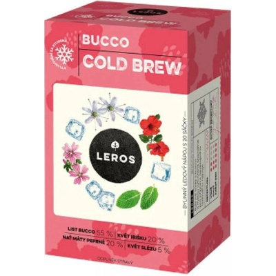 Leros Cold brew bucco&máta 20 x 1,5 g