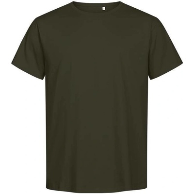 Promodoro 3090 pánske tričko bio premium zelené khaki