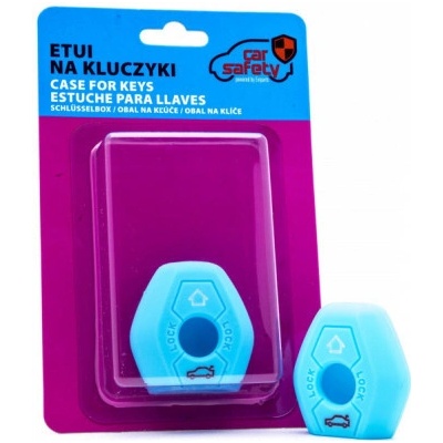 Kľúčenka BMW silikónový obal na kľúče svetlo modrá