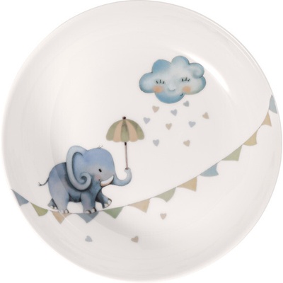 Villeroy & Boch Detský hlboký tanier 18,5 cm Walk like an Elephant