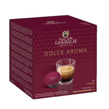 Gran Caffe GARIBALDI Кафе капсули Garibaldi Dolce Aroma Dolce Gusto, 16бр