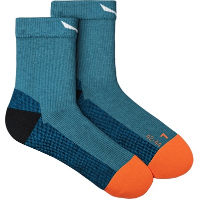 Salewa Мъжки туристически чорапи Salewa MTN TRN All Mountain QRT Sock Walking socks - Cendre Blue - размер 45-47 (EU) (201-4826-0413)