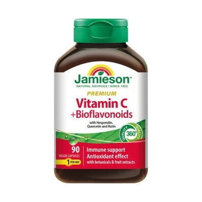 Jamieson Vitamín C PREMIUM s bioflavonoidmi 90 kapsúl