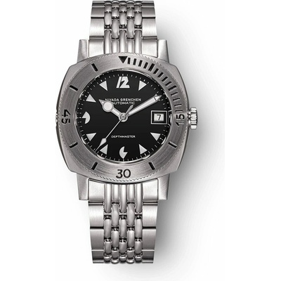 Nivada Grenchen Depthmaster Pacman White Date