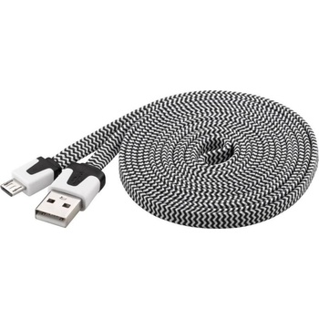 Aten ku2m2ft USB 2.0, A-B, 2m, černý/bílý