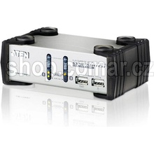 Aten CS-1732A 2-Port USB KVMP Switch, 2x USB KVM Cables, 2-port USB Hub, Audio