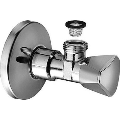 SCHELL - Rohový ventil 1/2“ x 3/8“ so sitkovým filtrom, chróm 970580000