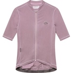 CafÉ du cycliste Дамска фланелка с къс ръкав за колоездене CAFÉ DU CYCLISTE Women's Laurette Cycling jersey - Cold Dye Mineral Pink (156-3103-0114)