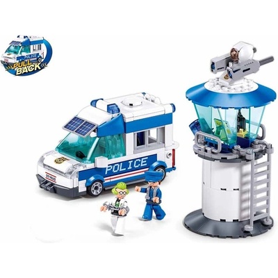 Sluban B1218 Přepravní vůz zásahové jednotky: Gangsteři za mřížemi