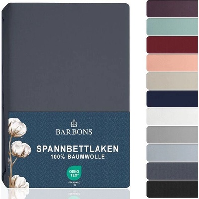 Barbons Prostěradlo napínací Napínací prostěradlo pro silné matrace do 27 100% 180x200